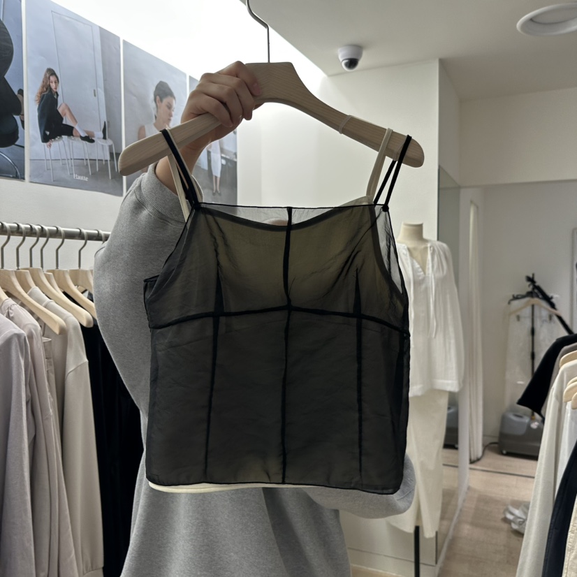 HAUTTE-P直郵韓國代購㊣女裝新款休閑職業時尚25春夏吊帶背心HAUTTE吊帶/背心圖色1