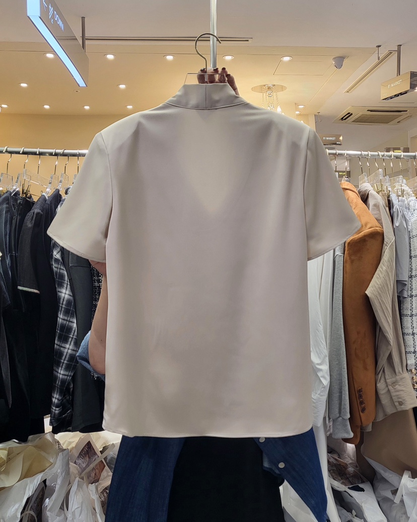 WORK SHOP韓國直郵㊣東大門實拍女裝新款人氣時尚25春夏T恤Work_shopT恤