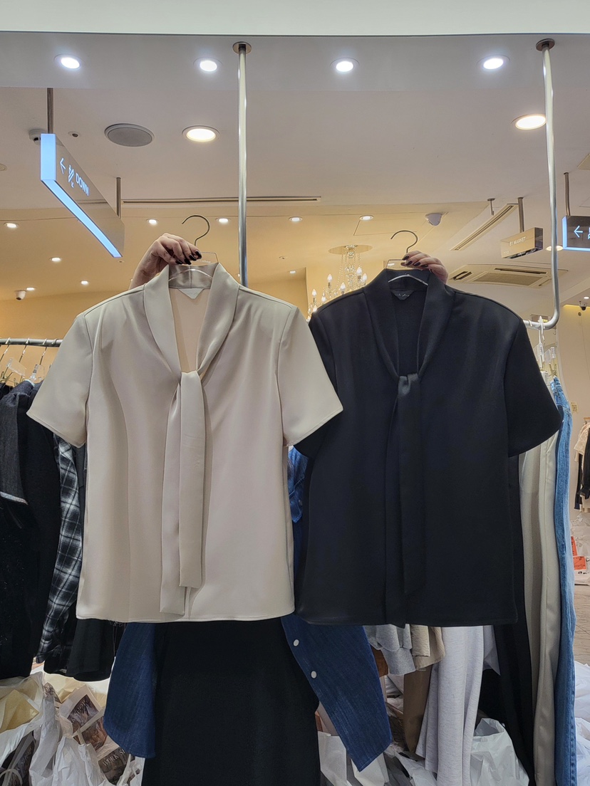 WORK SHOP韓國直郵㊣東大門實拍女裝新款人氣時尚25春夏T恤Work_shopT恤
