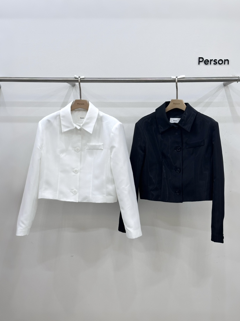 PERSON直郵韓國代購㊣女裝新款熱賣時尚休閑推薦25春夏夾克PERSON夾克