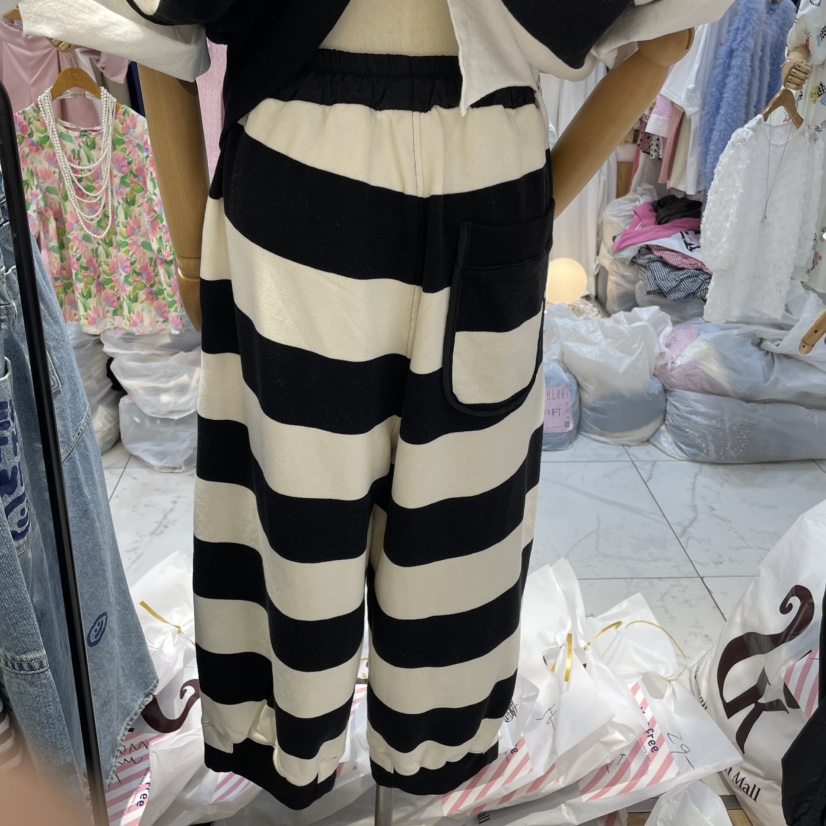 YESFREE韓國直郵㊣女裝新品職業推薦25春夏人氣熱賣時尚休閑褲YESFREE休閑褲
