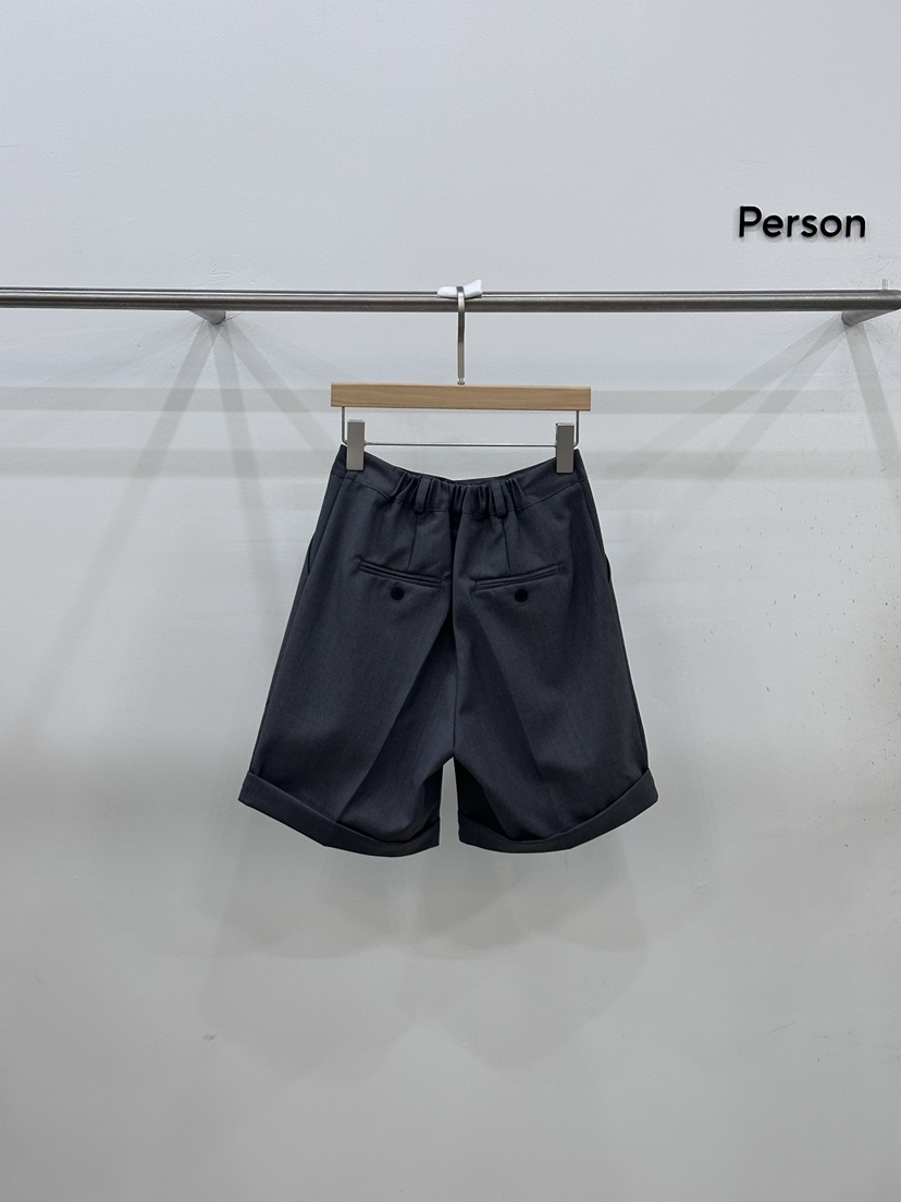 PERSON韓國㊣直郵東大門代購女裝新品推薦人氣休閑職業短褲PERSON短褲