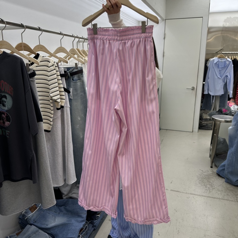 MIXXIN直郵韓國代購㊣女裝新品推薦時尚人氣25春夏休閑休閑褲MIXXIN休閑褲