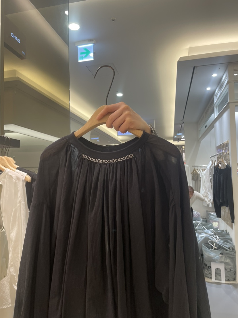 OHAO韓國㊣直郵東大門代購女裝新品休閑職業人氣襯衫蕾絲衫OHAO/HA MONG襯衫/蕾絲衫