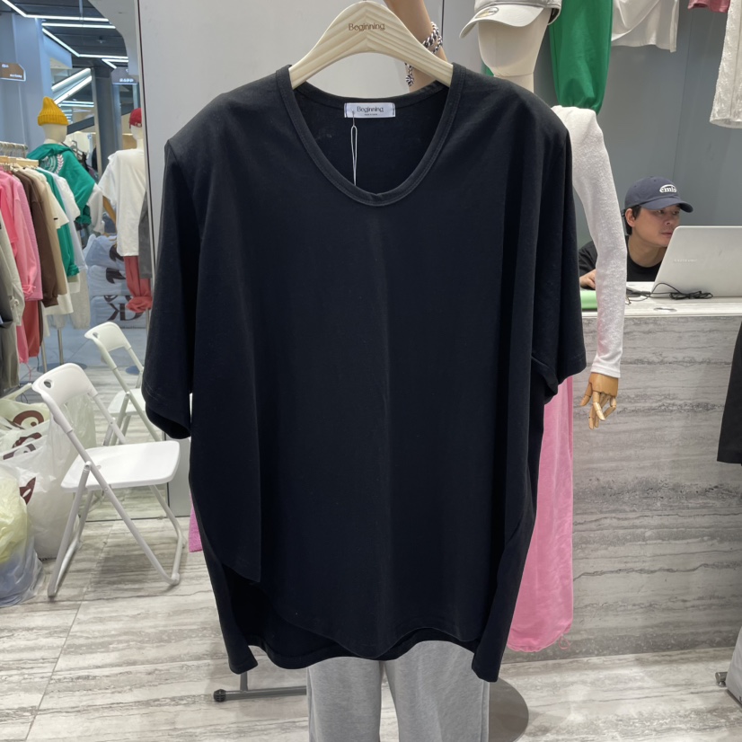 BEGINNING直郵韓國代購㊣女裝新品休閑熱賣職業25春夏時尚T恤BEGINNINGT恤圖色3