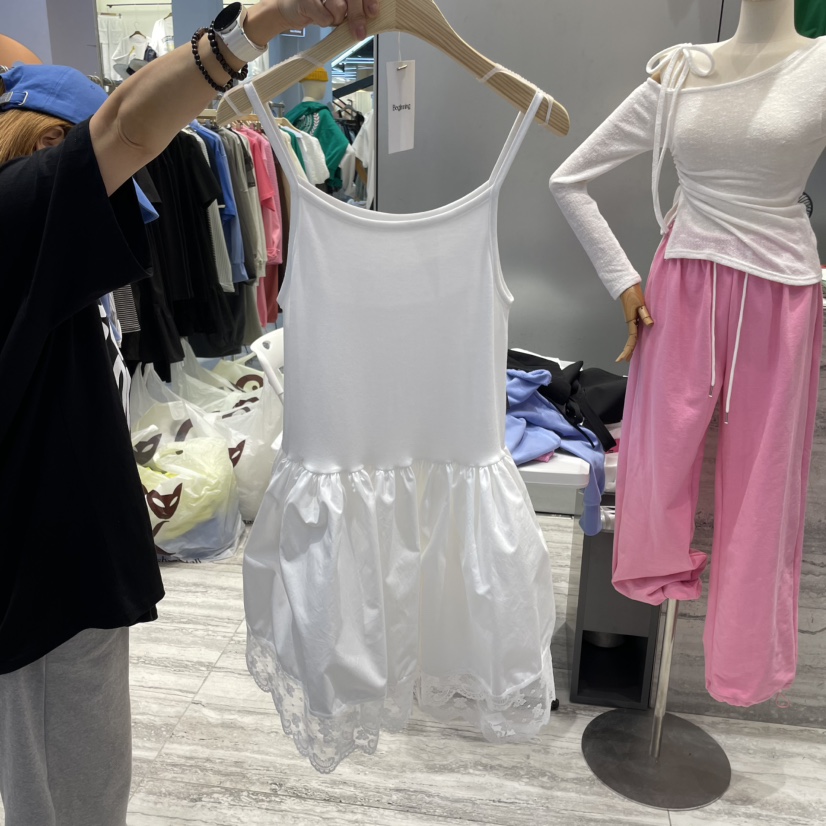 BEGINNING韓國㊣直郵東大門代購女裝新款時尚休閑熱賣吊帶背心BEGINNING吊帶/背心
