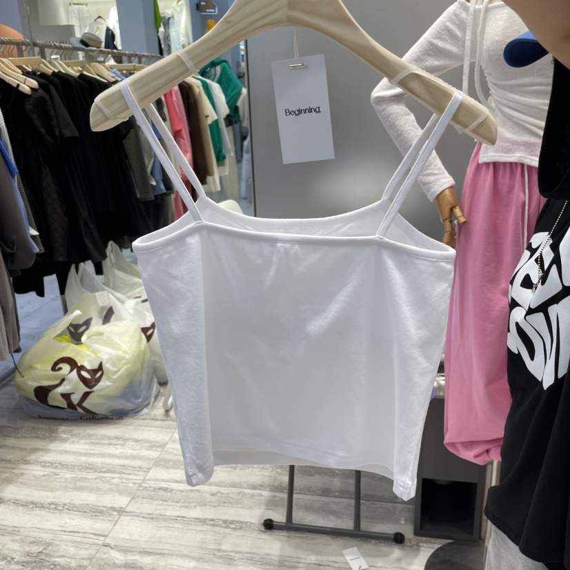 BEGINNING韓國直郵㊣女裝新款時尚休閑職業人氣熱賣吊帶背心BEGINNING吊帶/背心