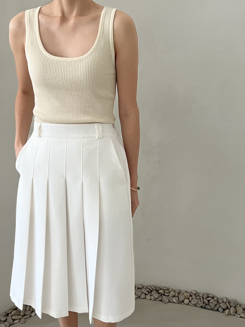 DEMAR韓國直郵㊣女裝新款25春夏休閑職業推薦半身裙中短裙高領DEMAR半身裙/中短裙