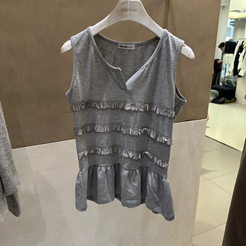SOLOUNO韓國㊣直郵東大門代購女裝新品推薦人氣熱賣吊帶背心SOLOUNO吊帶/背心圖色2