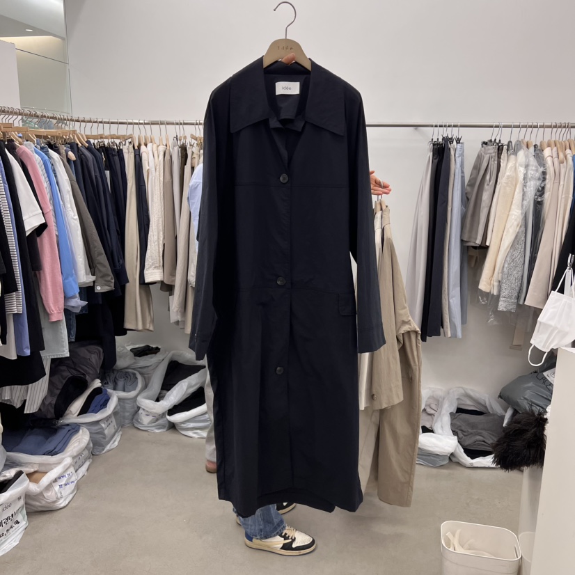 IDEE-A韓國㊣直郵東大門代購女裝新品休閑職業25春夏長款風衣IDEE-A長款風衣圖色2