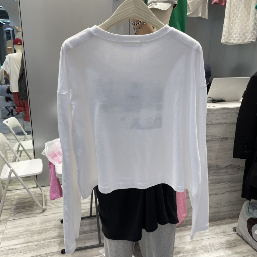 BEGINNING韓國直郵㊣東大門實拍女裝新款時尚職業人氣長袖T恤BEGINNING長袖T恤