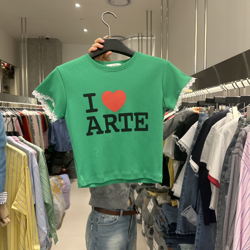 ARTE STUDIO直郵韓國代購㊣女裝新品時尚推薦休閑人氣職業T恤ARTE STUDIOT恤圖色3