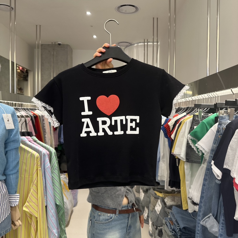 ARTE STUDIO直郵韓國代購㊣女裝新品時尚推薦休閑人氣職業T恤ARTE STUDIOT恤圖色4