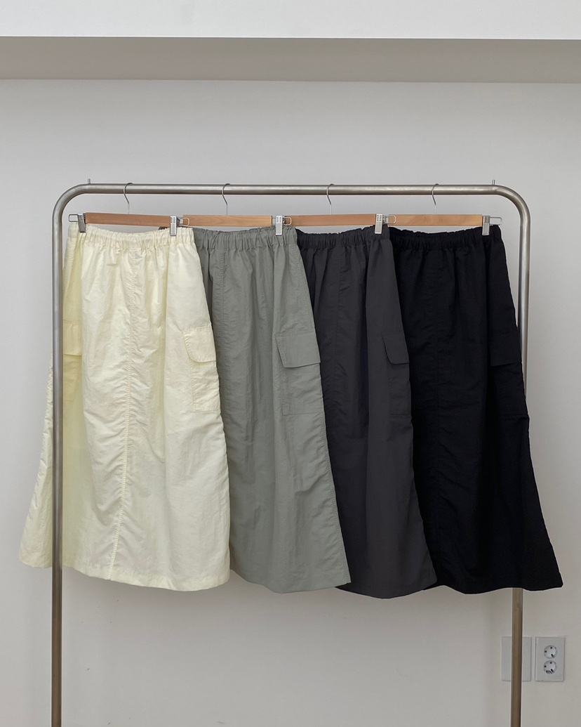 WALNUT/TAEJOON韓國㊣直郵東大門代購女裝新品25春夏長裙工裝Walunt/TAEJOON長裙