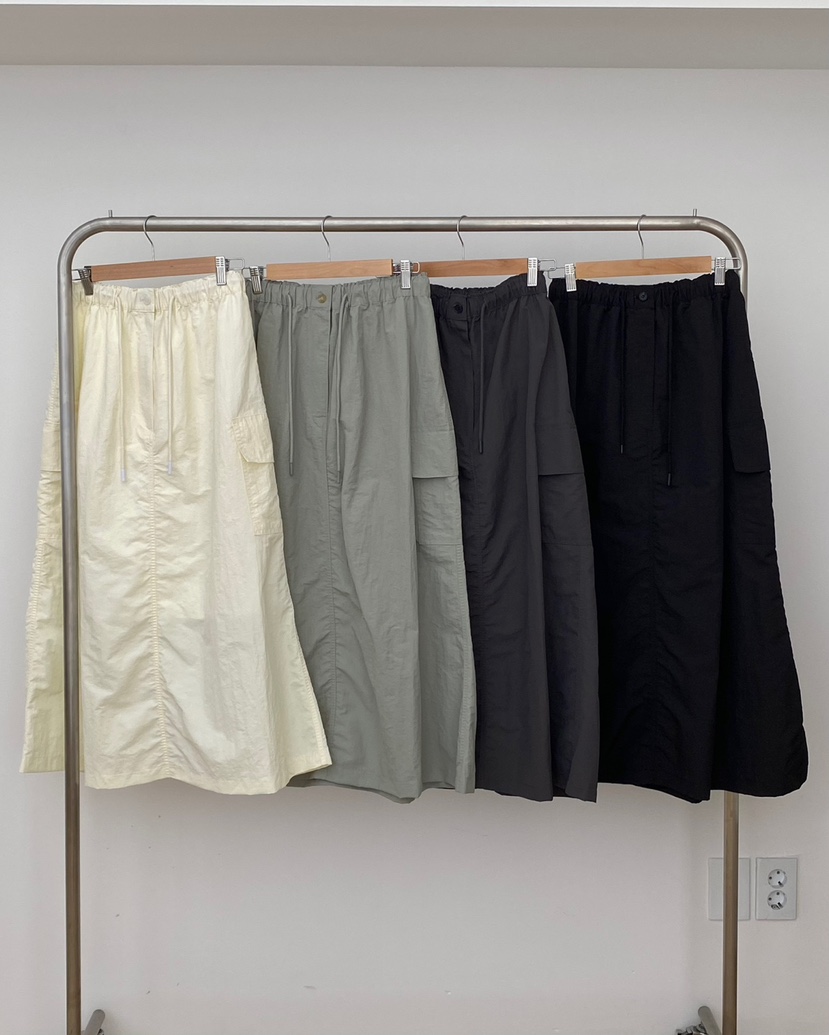 WALNUT/TAEJOON韓國㊣直郵東大門代購女裝新品25春夏長裙工裝Walunt/TAEJOON長裙
