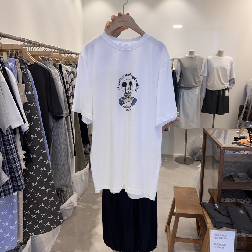 TAN&amp;COMO韓國㊣直郵東大門代購女裝新款熱賣職業休閑T恤tan-COMOT恤圖色1