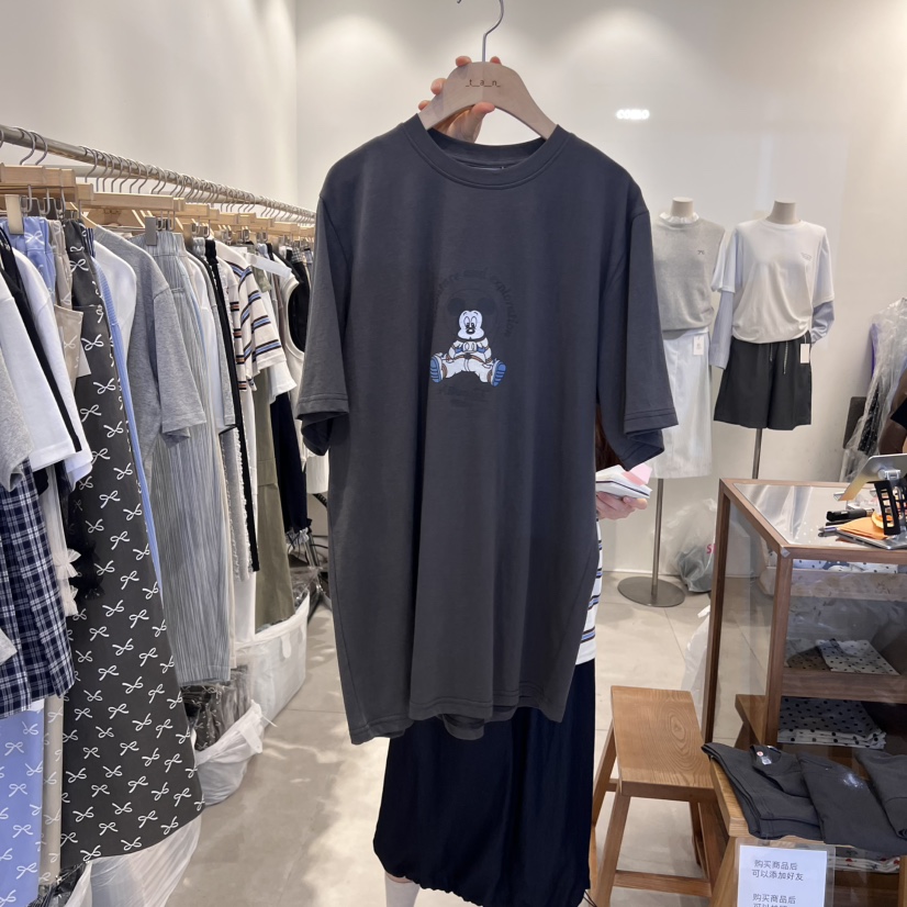 TAN&amp;COMO韓國㊣直郵東大門代購女裝新款熱賣職業休閑T恤tan-COMOT恤圖色3