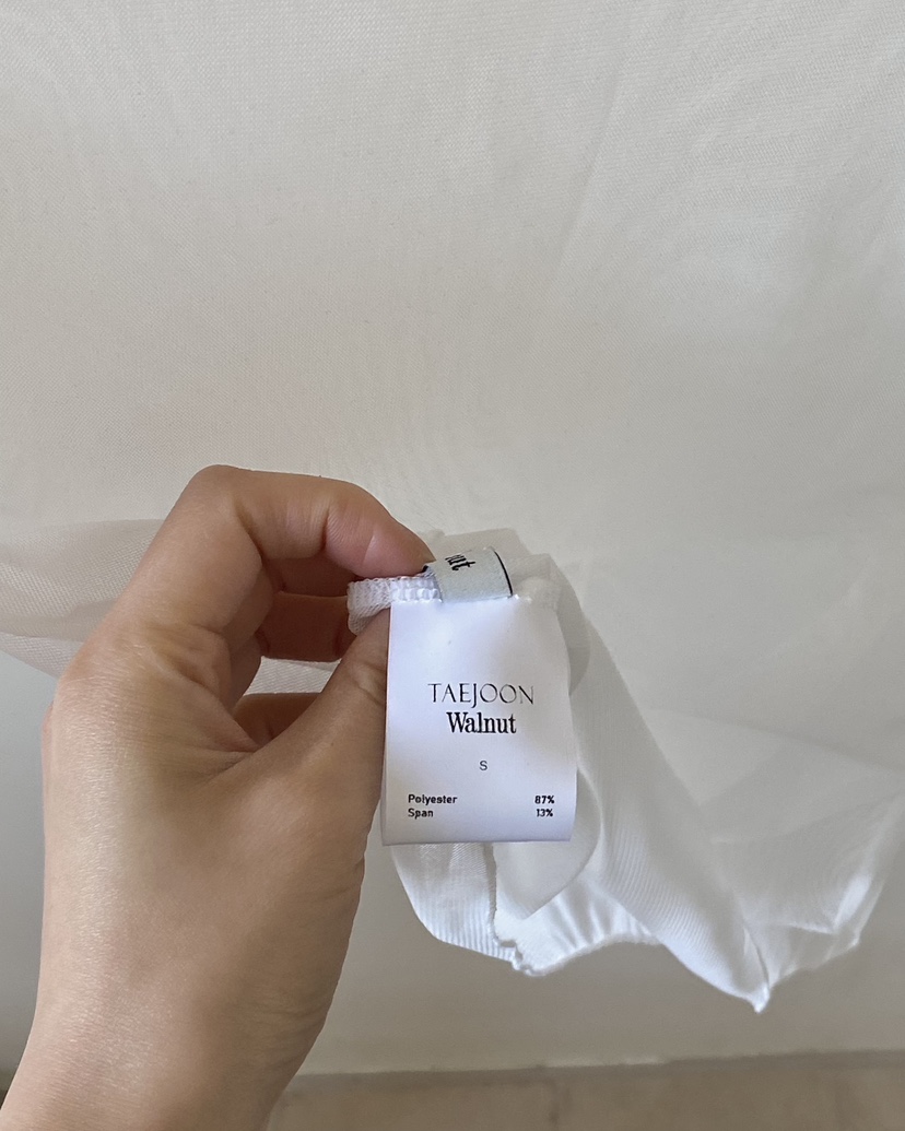 WALNUT/TAEJOON韓國直郵㊣女裝新品25春夏時尚職業長袖T恤Walunt/TAEJOON長袖T恤