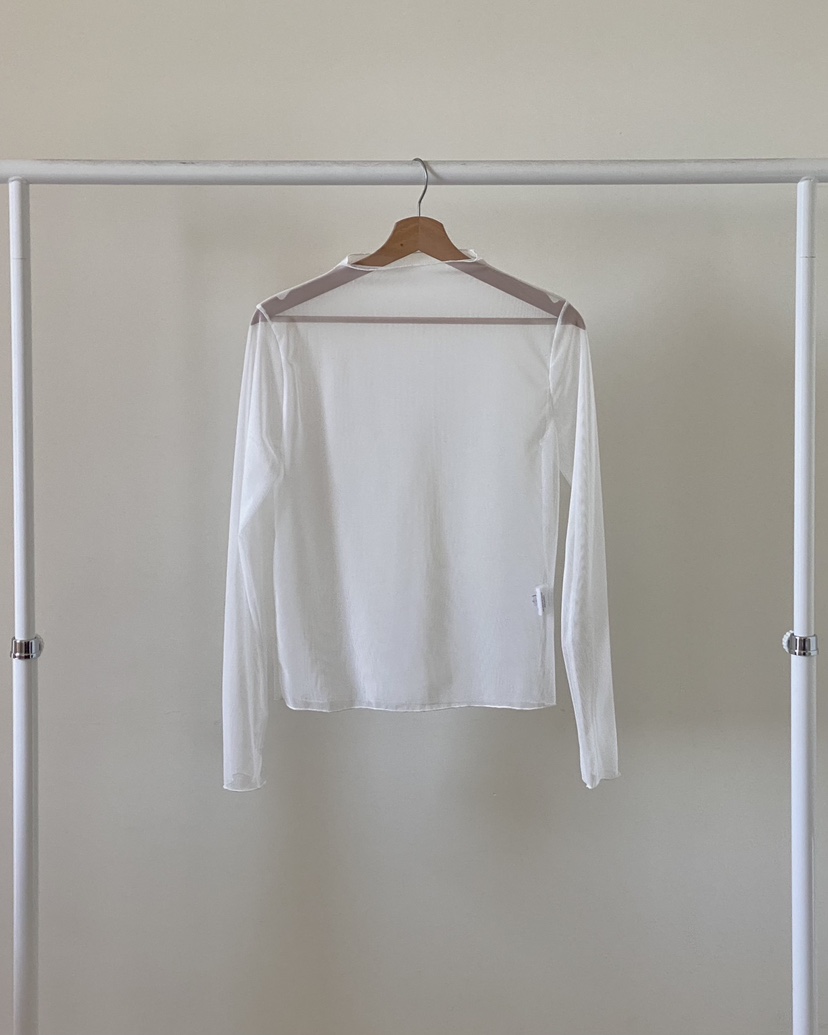 WALNUT/TAEJOON韓國直郵㊣女裝新品25春夏時尚職業長袖T恤Walunt/TAEJOON長袖T恤