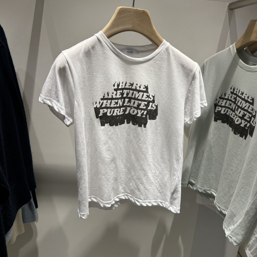 ROOM K-P韓國㊣直郵東大門代購女裝新品休閑25春夏時尚T恤ROOM KT恤
