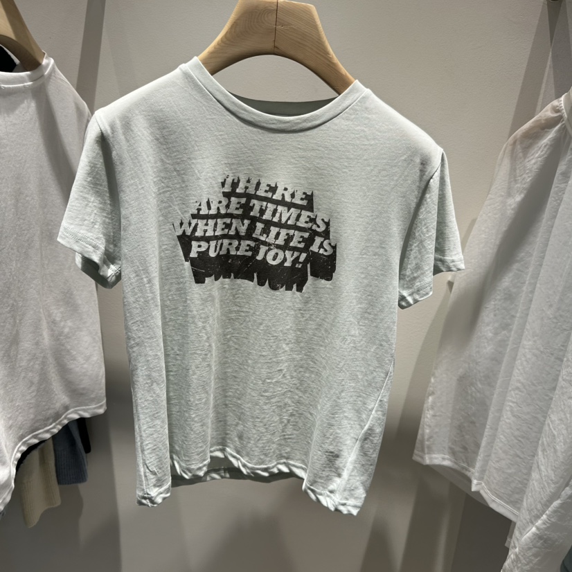 ROOM K-P韓國㊣直郵東大門代購女裝新品休閑25春夏時尚T恤ROOM KT恤圖色2