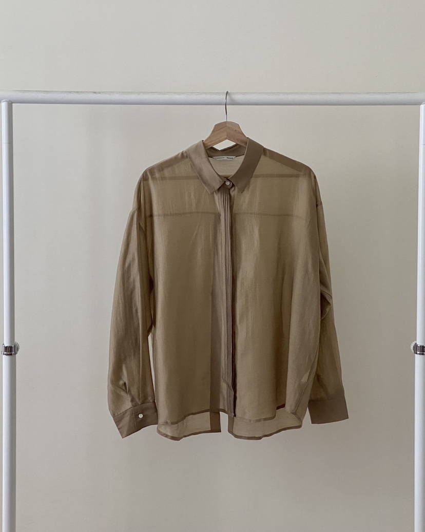 WALNUT/TAEJOON韓國㊣直郵東大門代購女裝新款25春夏襯衫蕾絲衫Walunt/TAEJOON襯衫/蕾絲衫圖色2