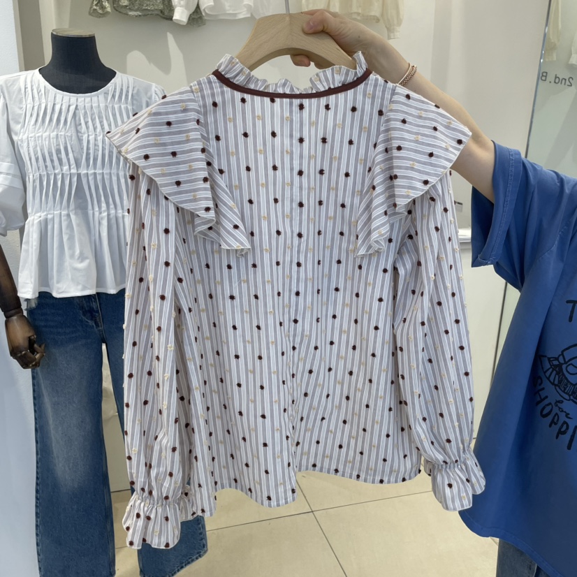 2nd B-S韓國㊣直郵東大門代購女裝新品推薦職業襯衫蕾絲衫2nd B-S襯衫/蕾絲衫