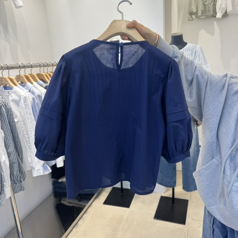 2nd B-S韓國代購女士新品休閑推薦職業時尚人氣襯衫蕾絲衫2nd B-S襯衫/蕾絲衫