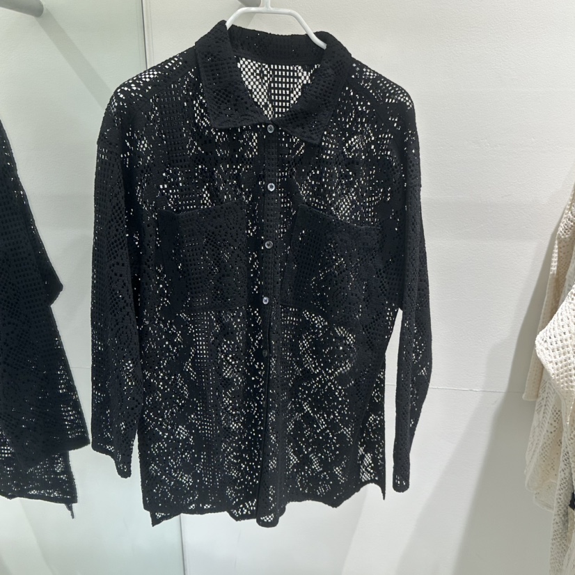 MARAN-P東大門直郵女士新款真品人氣時尚25春夏襯衫蕾絲衫蕾絲MARAN襯衫/蕾絲衫圖色2