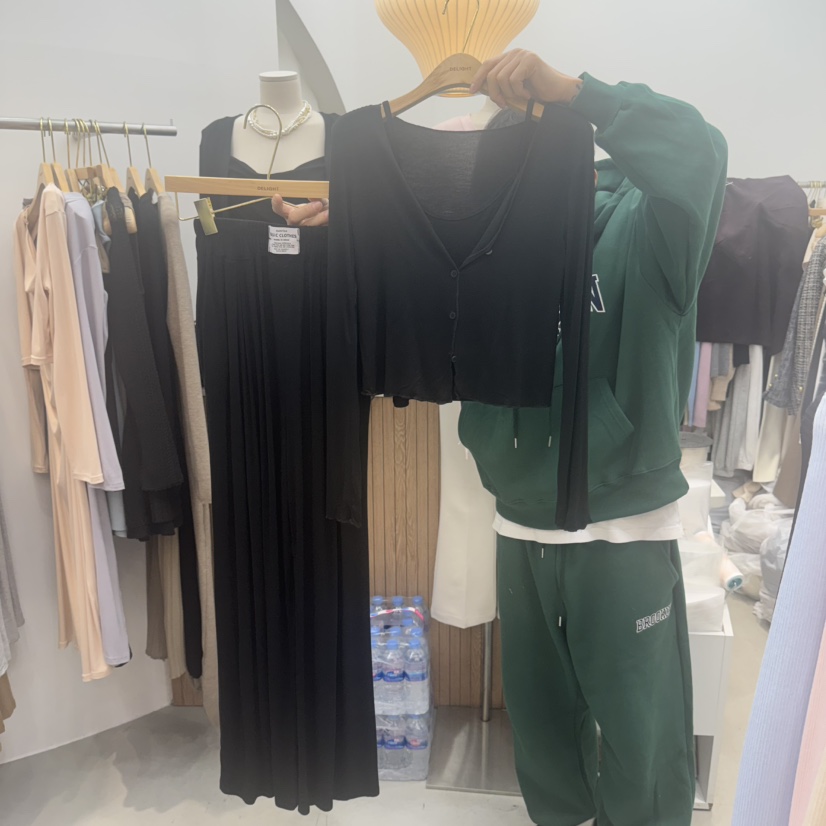 DELIGHT-Q韓國直郵女士新款職業時尚真品25春夏套裝三件套DELIGHT-Q套裝圖色2