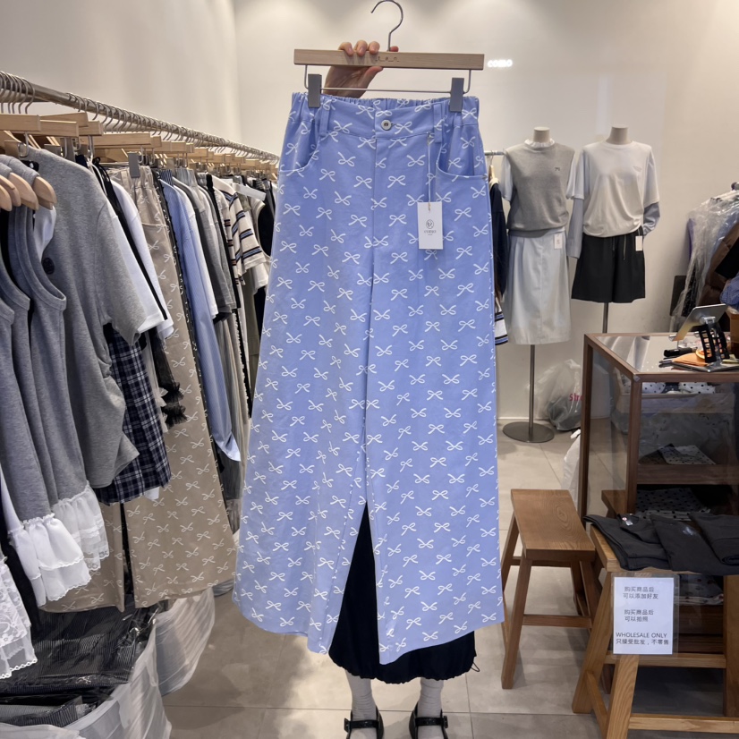 TAN&amp;COMO東大門實拍女士新品25春夏真品人氣熱賣休閑褲tan-COMO休閑褲圖色1