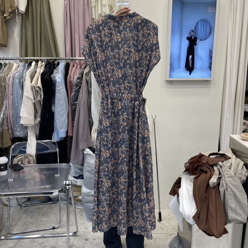 MARIGOLD韓國代購女士新品25春夏真品熱賣時尚職業推薦連衣裙MARIGOLD連衣裙