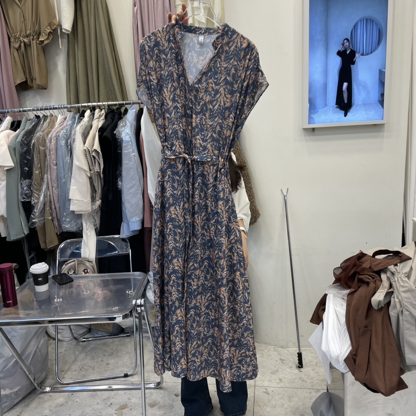 MARIGOLD韓國代購女士新品25春夏真品熱賣時尚職業推薦連衣裙MARIGOLD連衣裙圖色2