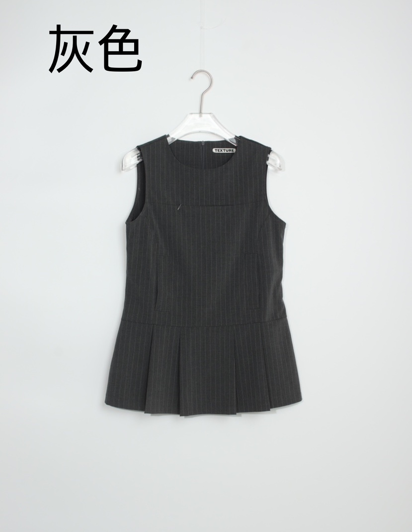 TEXTURE東大門代購女裝新品職業休閑人氣25春夏推薦真品連衣裙待定連衣裙圖色1