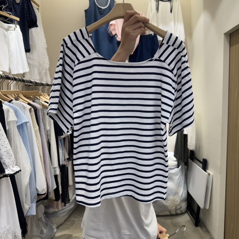 HOLYBANANA東大門代購女士新品熱賣職業真品人氣時尚休閑T恤groovy.H/HOLYBANANAT恤