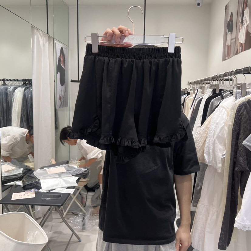 YUNBAL東大門代購女士新款時尚休閑熱賣人氣推薦25春夏短褲YUNBAL短褲圖色3