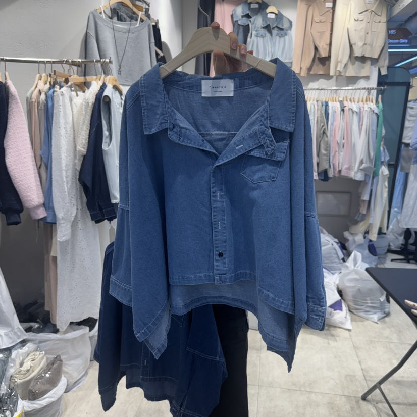 DREAM GIRIS東大門直郵女士新品休閑真品25春夏襯衫蕾絲衫DREAM GIRIS/HOT PLACE_ISSUE襯衫/蕾絲衫圖色1