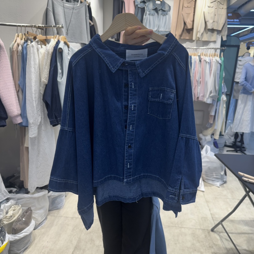 DREAM GIRIS東大門直郵女士新品休閑真品25春夏襯衫蕾絲衫DREAM GIRIS/HOT PLACE_ISSUE襯衫/蕾絲衫圖色2