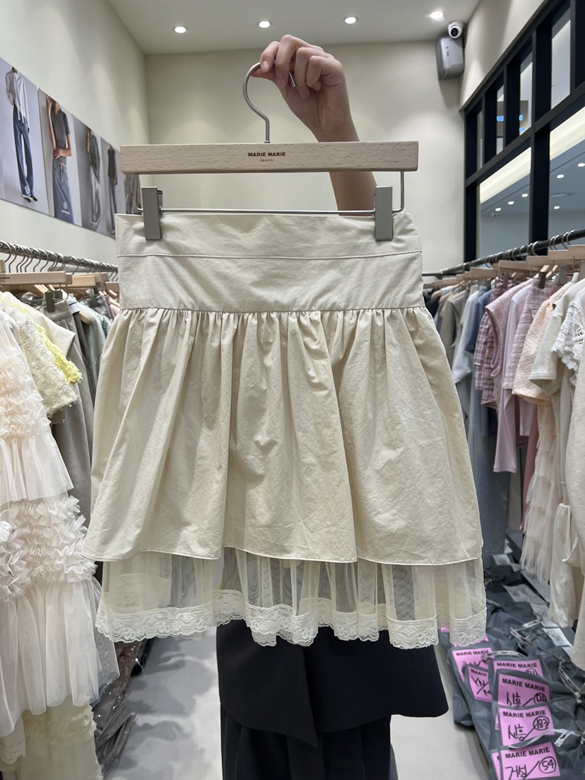 MARIE MARIE東大門代購女士新品真品時尚人氣推薦休閑短裙MARIE MARIE短裙圖色1