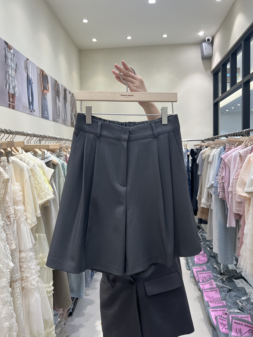 MARIE MARIE東大門直郵女裝新款真品熱賣職業人氣休閑短褲MARIE MARIE短褲圖色3