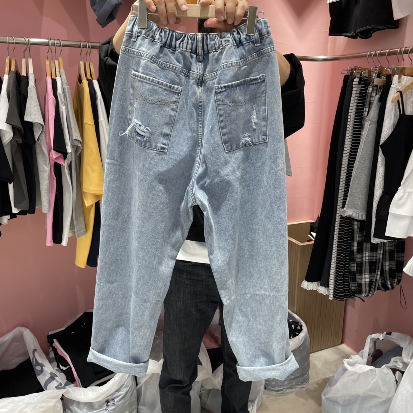 K STORY東大門代購女裝新款25春夏職業休閑推薦真品牛仔褲K STORY牛仔褲