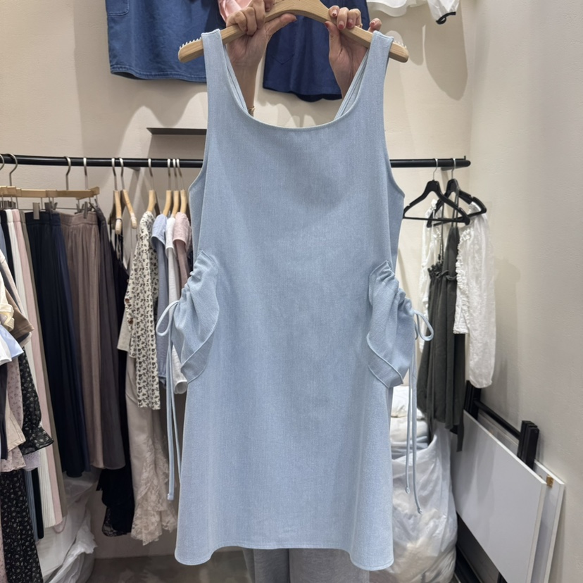 HOLYBANANA東大門直郵女士新品真品推薦25春夏時尚人氣連衣裙groovy.H/HOLYBANANA連衣裙
