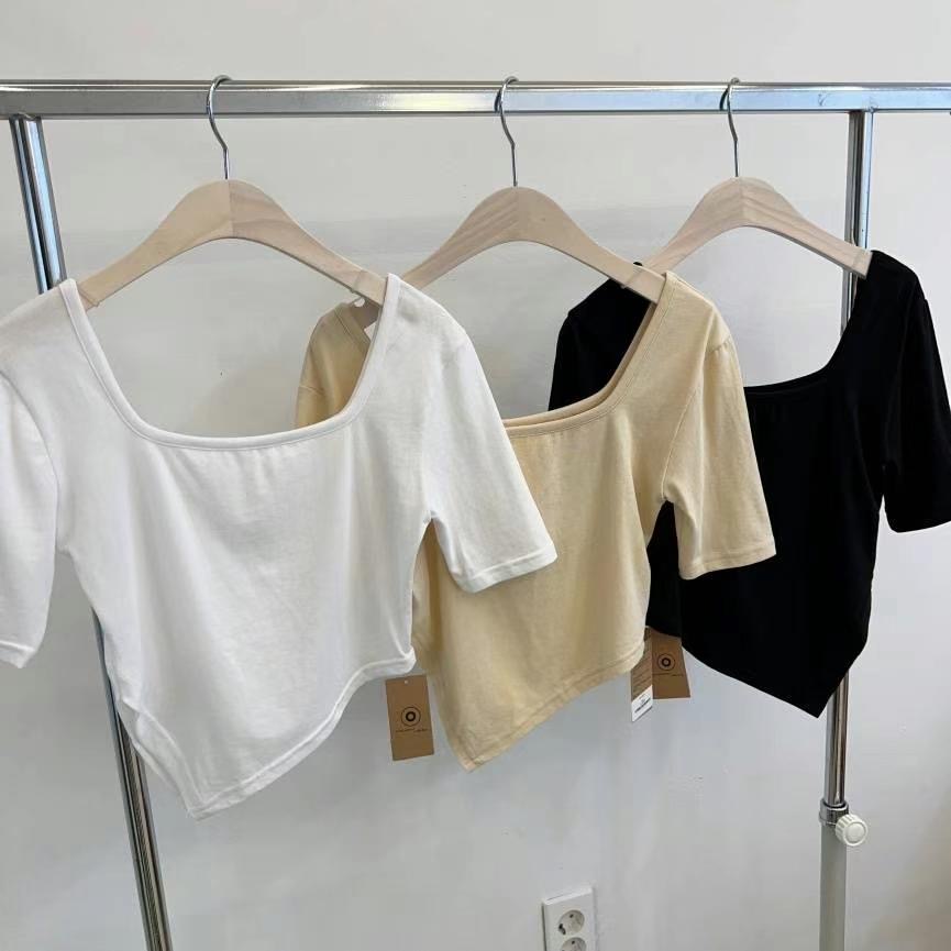 KIKI ROOM東大門實拍女裝新品人氣休閑真品職業熱賣推薦T恤KIKI ROOMT恤圖色2左二色