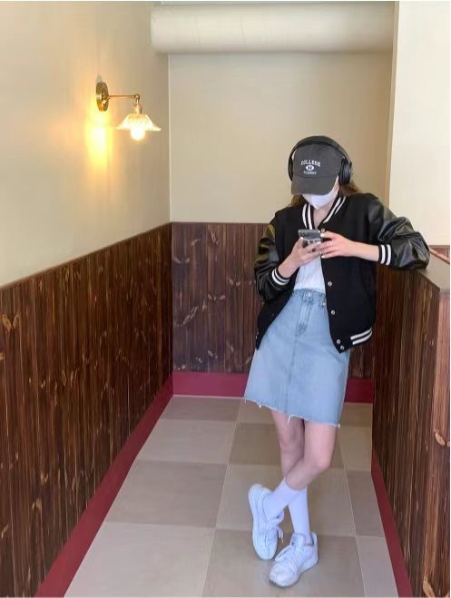 DEEP東大門直郵女裝新款休閑人氣真品推薦職業半身裙中短裙DEEP半身裙/中短裙