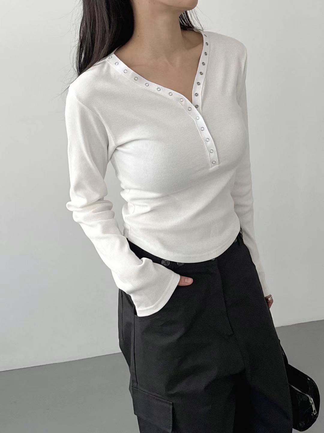 EIFFEL東大門代購女裝新品人氣時尚推薦熱賣休閑真品長袖T恤EIFFEL長袖T恤
