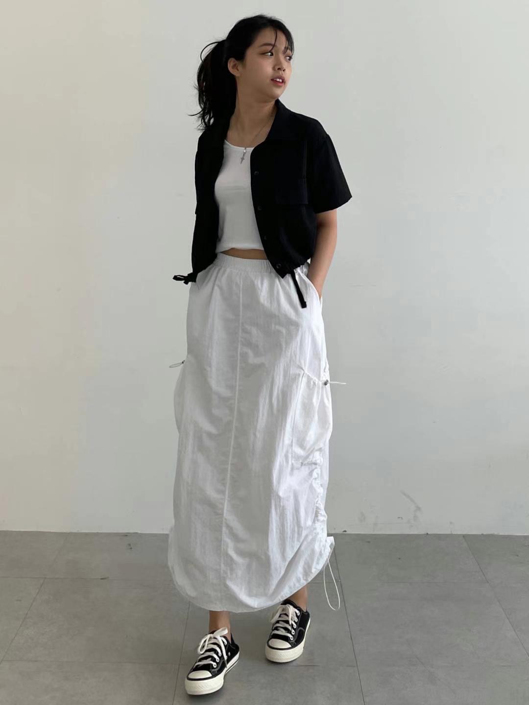 EIFFEL韓國直郵女裝新款人氣職業休閑25春夏推薦半身裙中短裙EIFFEL半身裙/中短裙