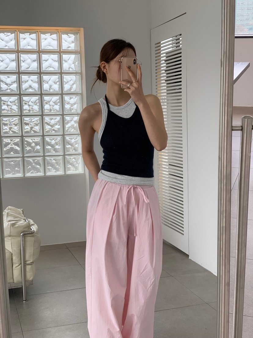 UNBOUND韓國直郵女裝新款時尚人氣推薦休閑職業真品25春夏休閑褲UNBOUND休閑褲