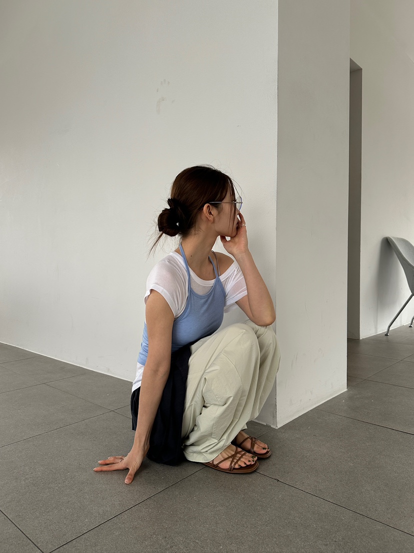 UNBOUND韓國直郵女裝新款時尚人氣推薦休閑職業真品25春夏休閑褲UNBOUND休閑褲