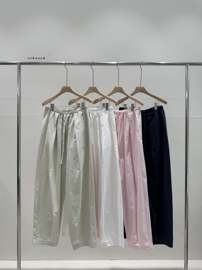 UNBOUND韓國直郵女裝新款時尚人氣推薦休閑職業真品25春夏休閑褲UNBOUND休閑褲
