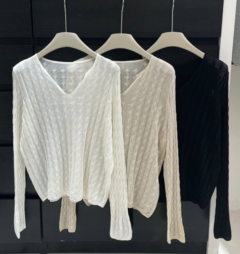 OLA東大門直郵女裝新款真品時尚25春夏熱賣推薦休閑職業針織衫mellor/OLA針織衫